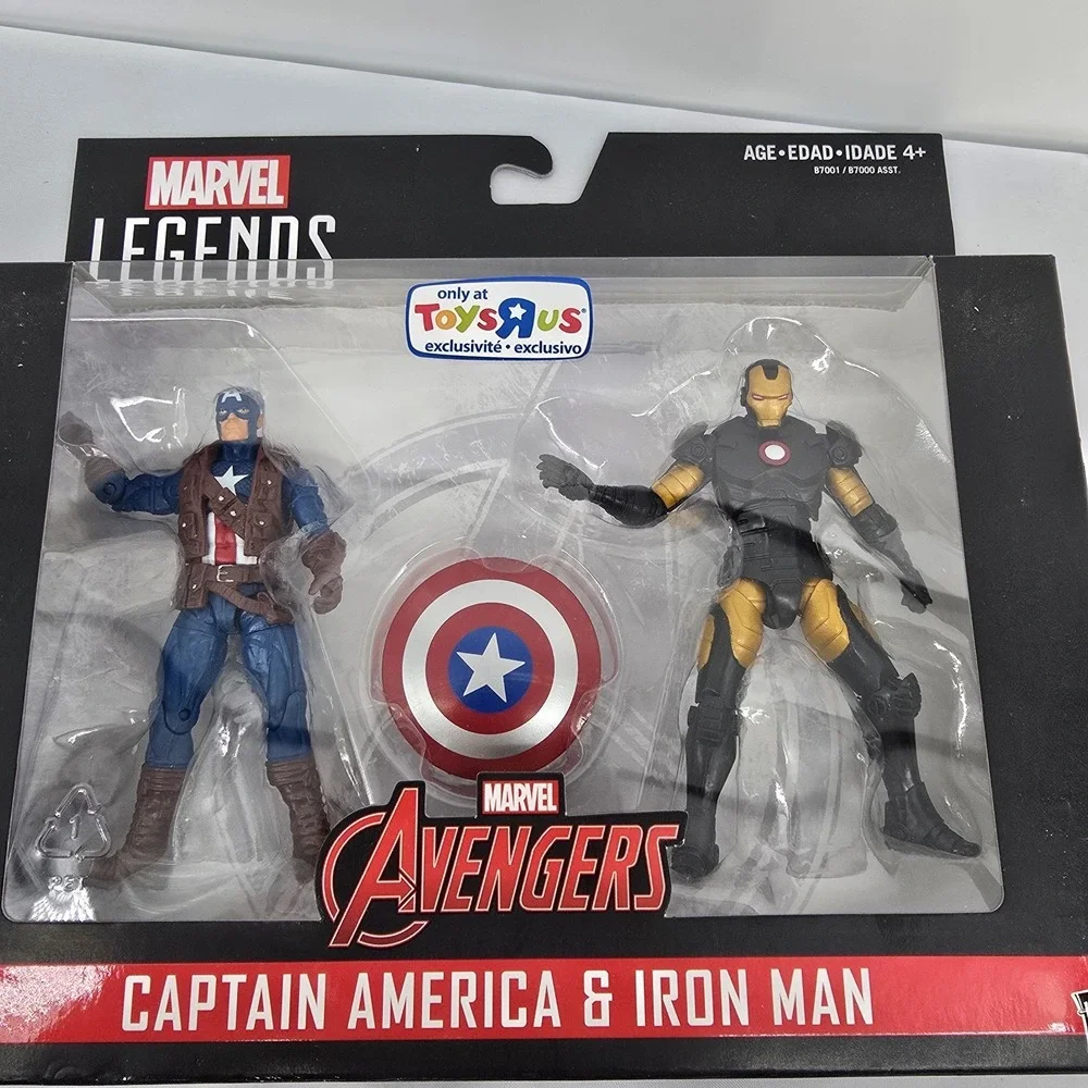 Marvel Legends Avengers Captain America & Iron Man Only at Toys R Us Hasbro 2015
